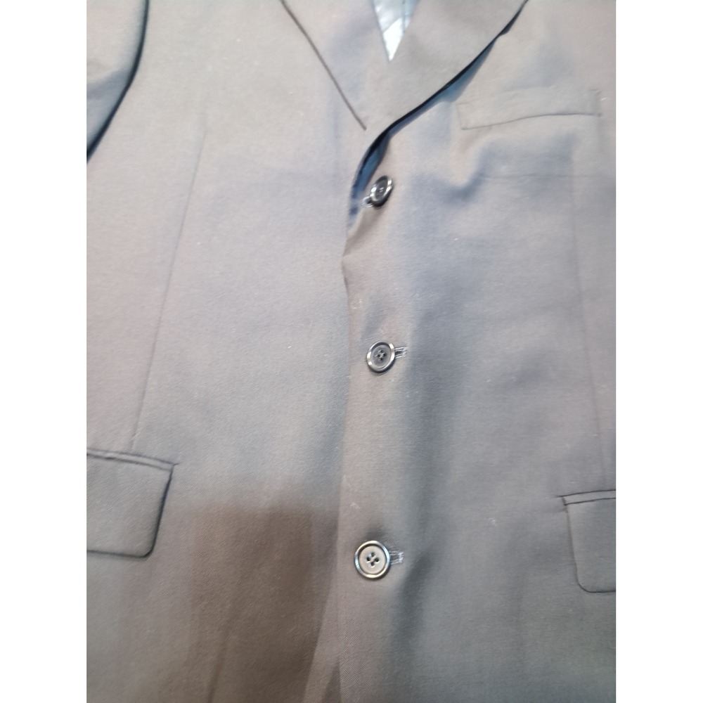 Daniel Cremieux Collection Mens Black Blazer Jacket Size 42R - Picture 2 of 9